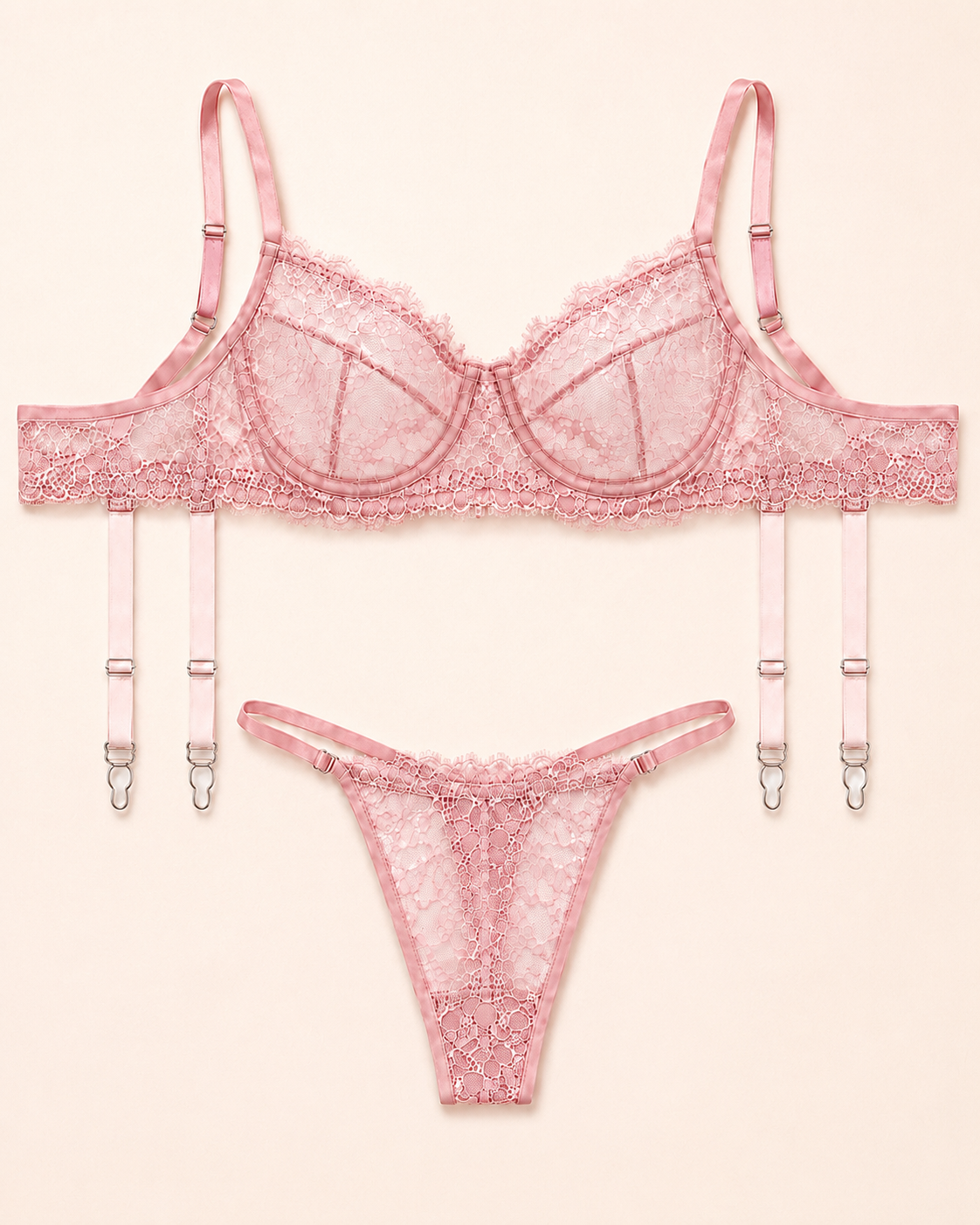 Ensemble KLYSEE Rose