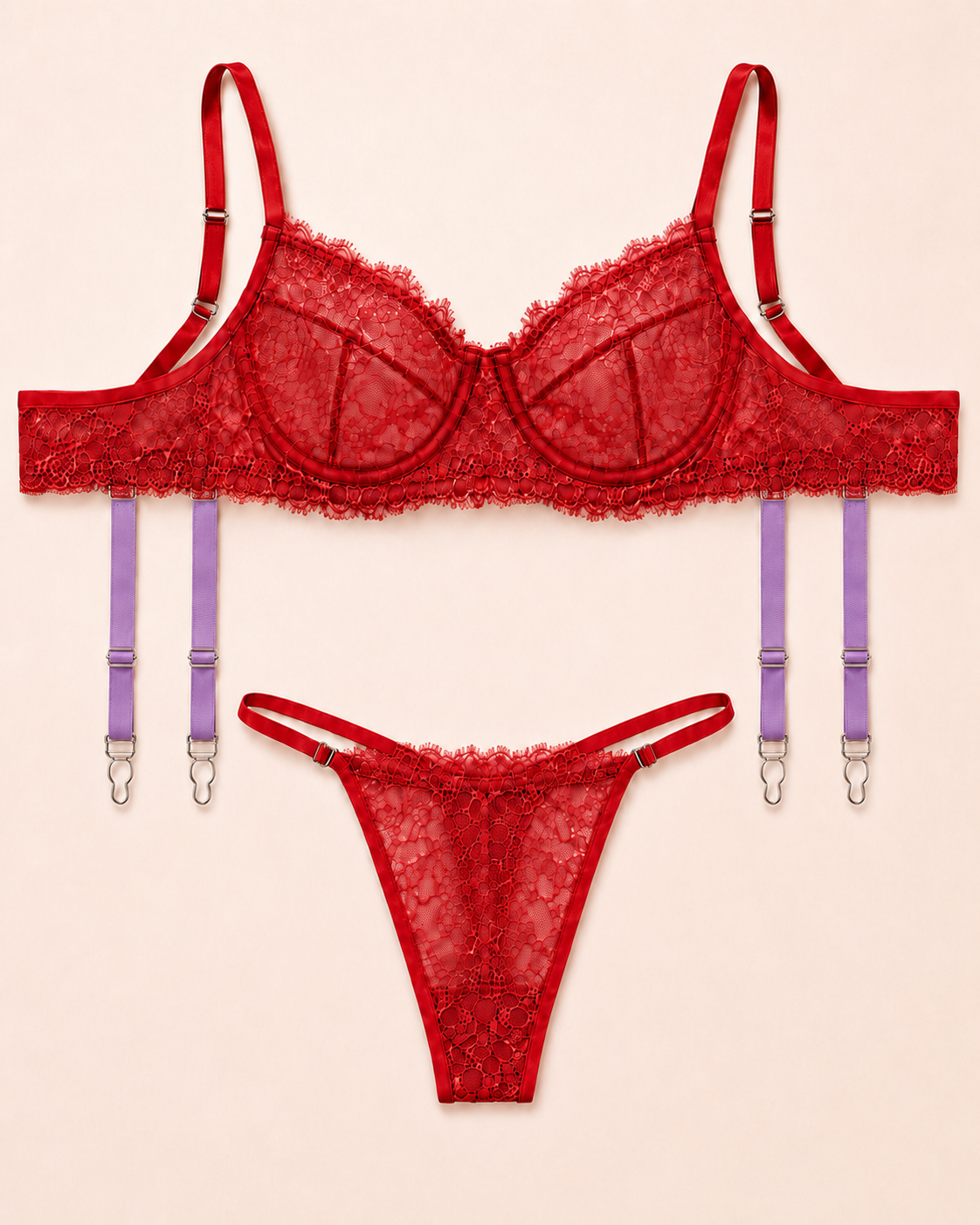 Ensemble KLYSEE Rouge