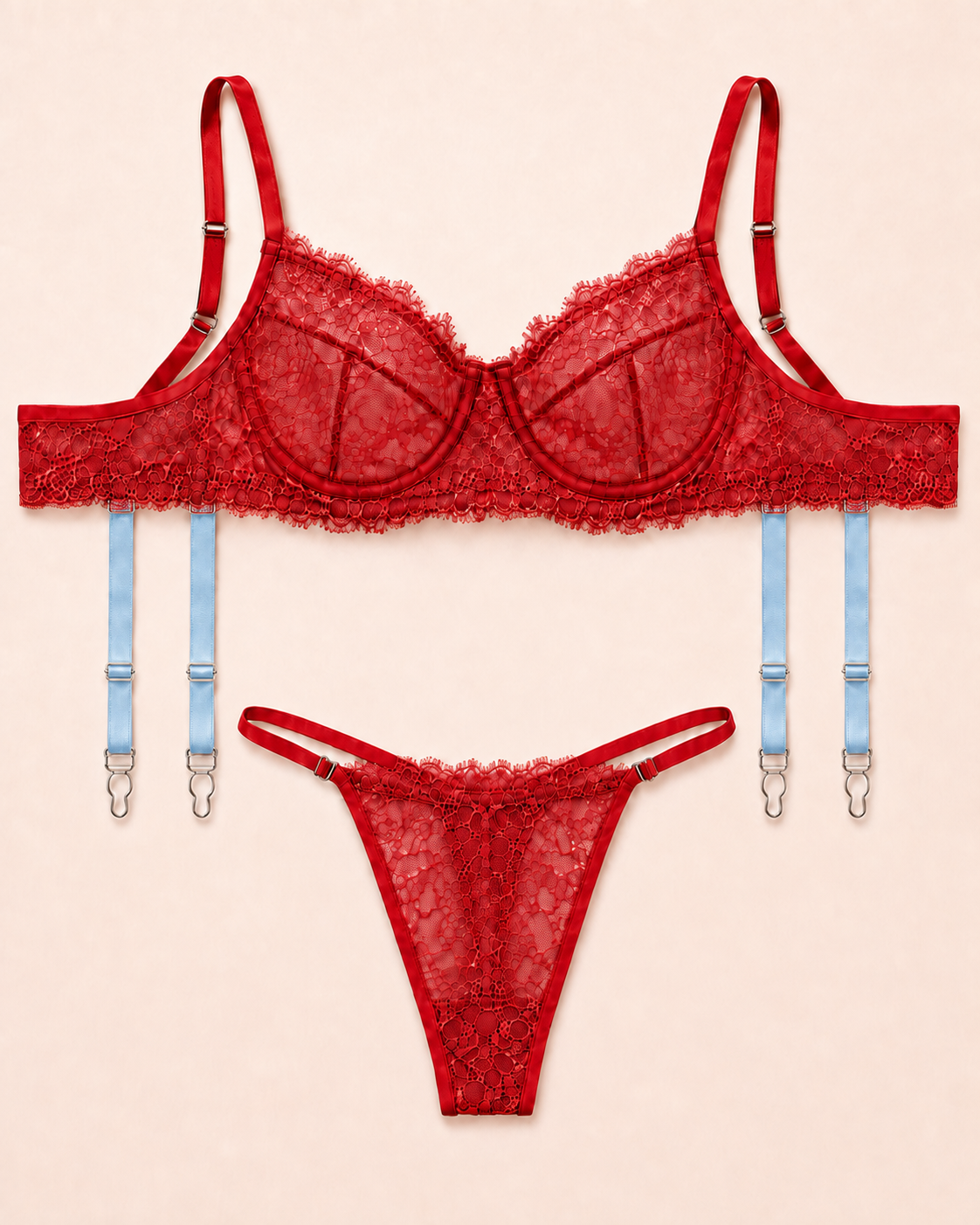 Ensemble KLYSEE Rouge