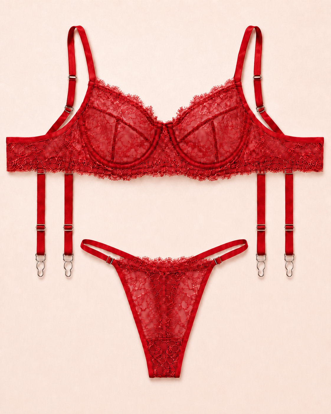 Ensemble KLYSEE Rouge