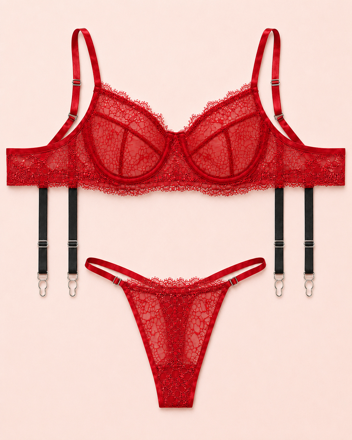 Ensemble KLYSEE Rouge