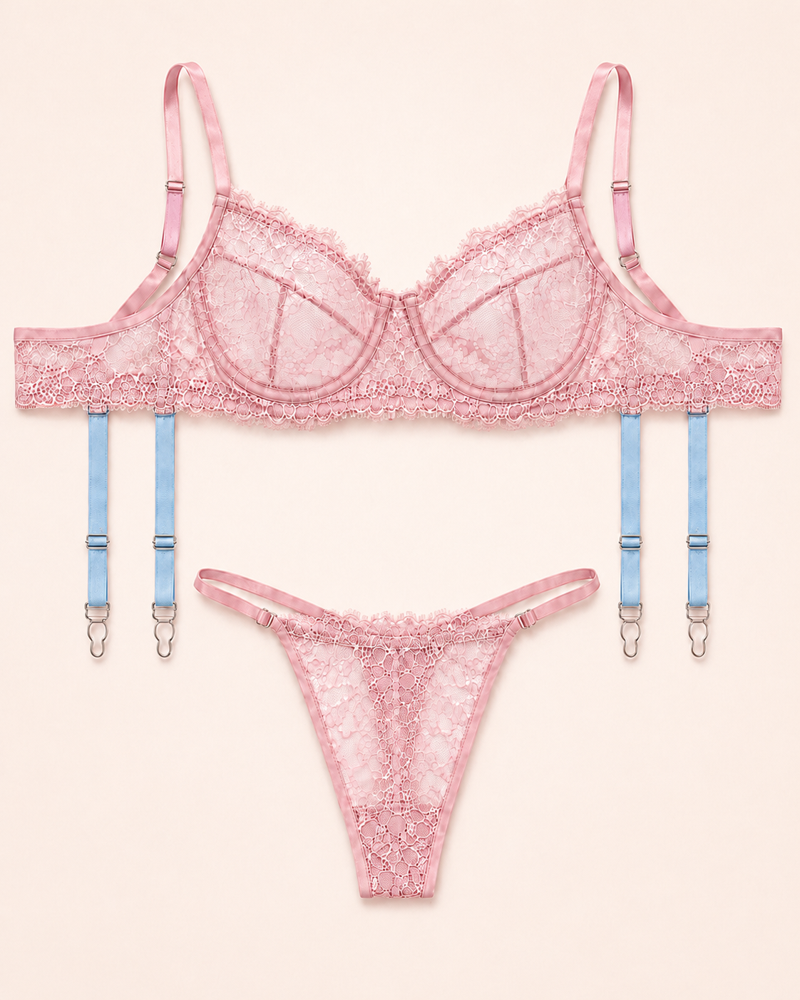 Ensemble KLYSEE Rose