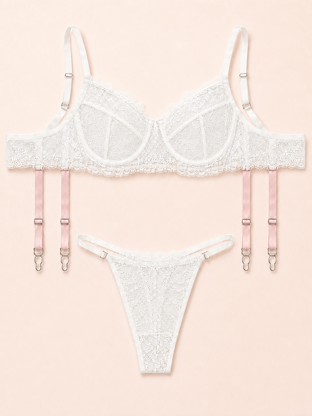 Ensemble KLYSEE Blanc