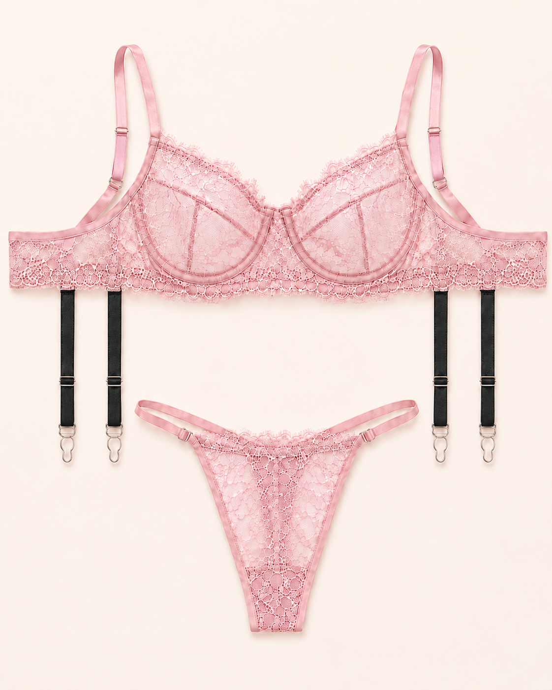 Ensemble KLYSEE Rose