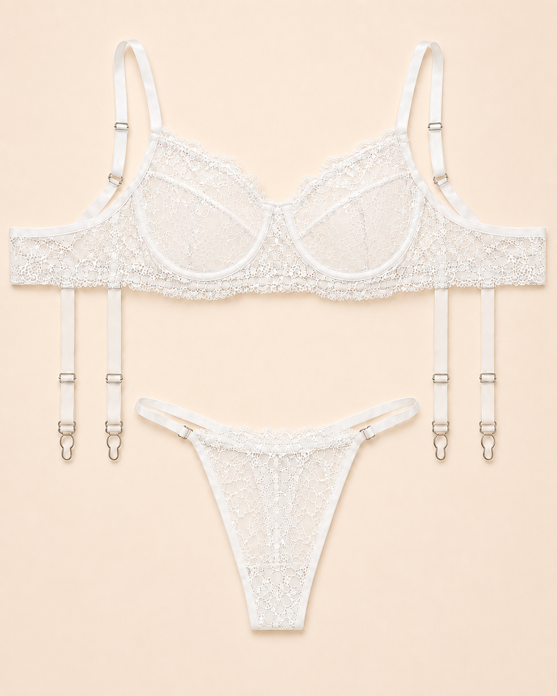 Ensemble KLYSEE Blanc