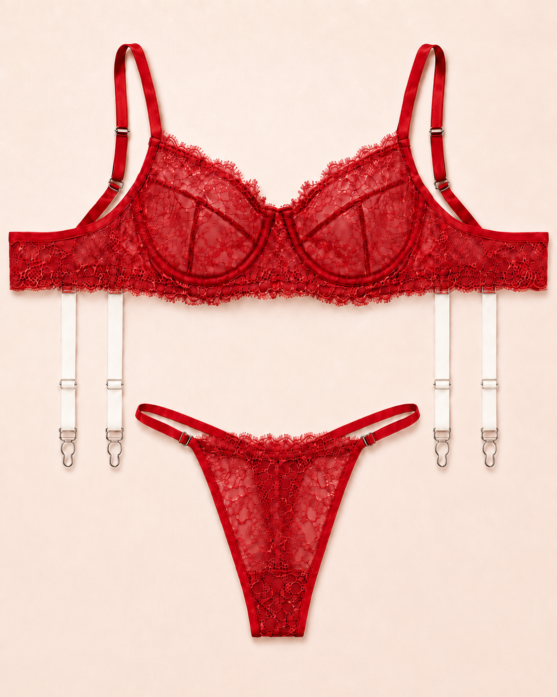 Ensemble KLYSEE Rouge