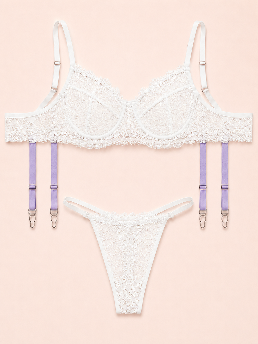 Ensemble KLYSEE Blanc
