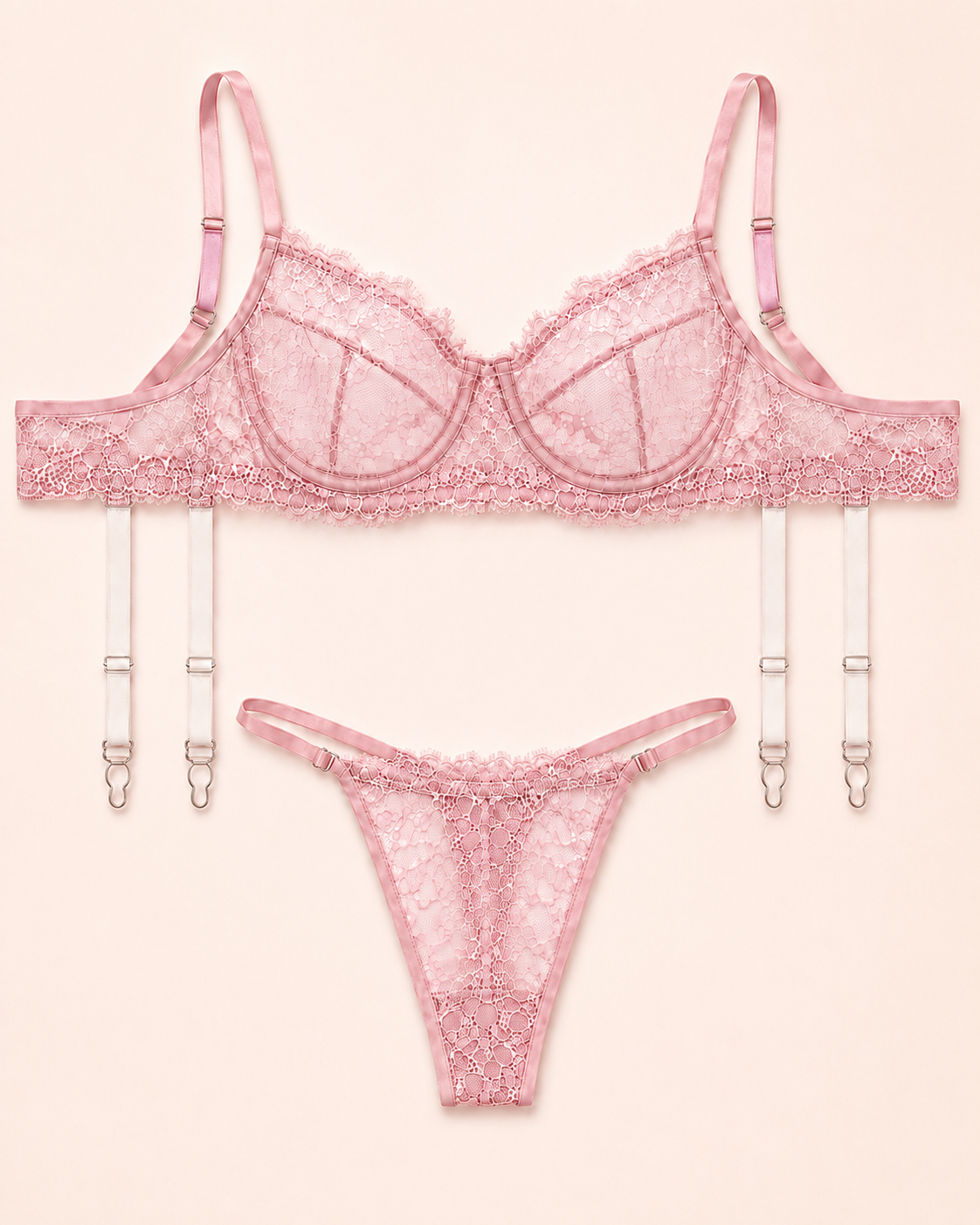 Ensemble KLYSEE Rose