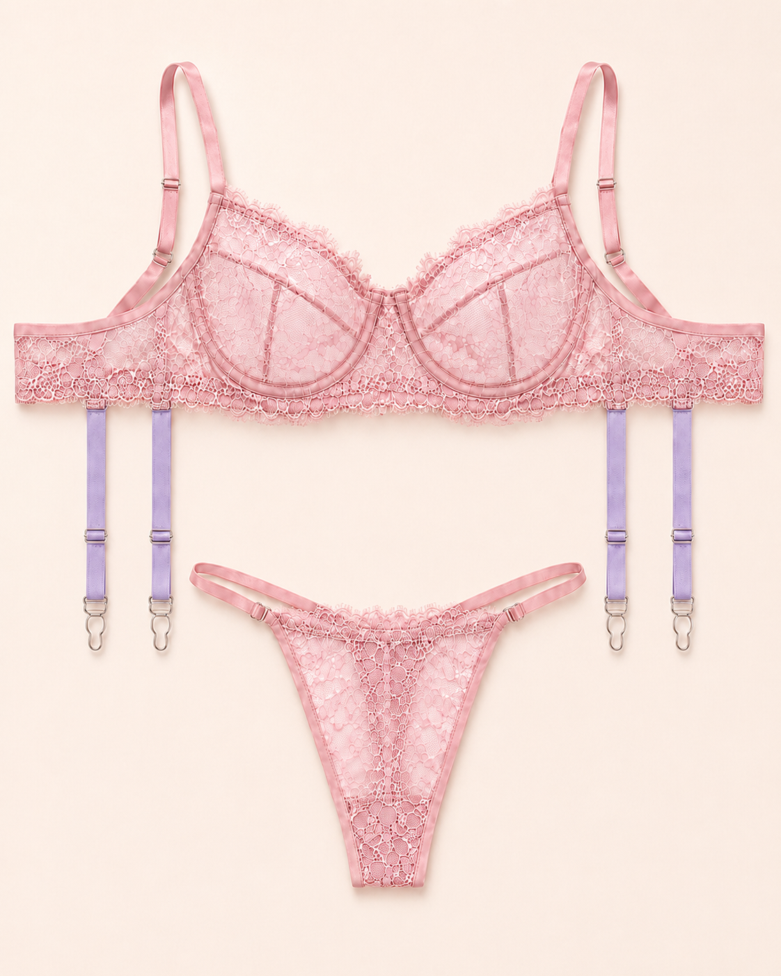 Ensemble KLYSEE Rose
