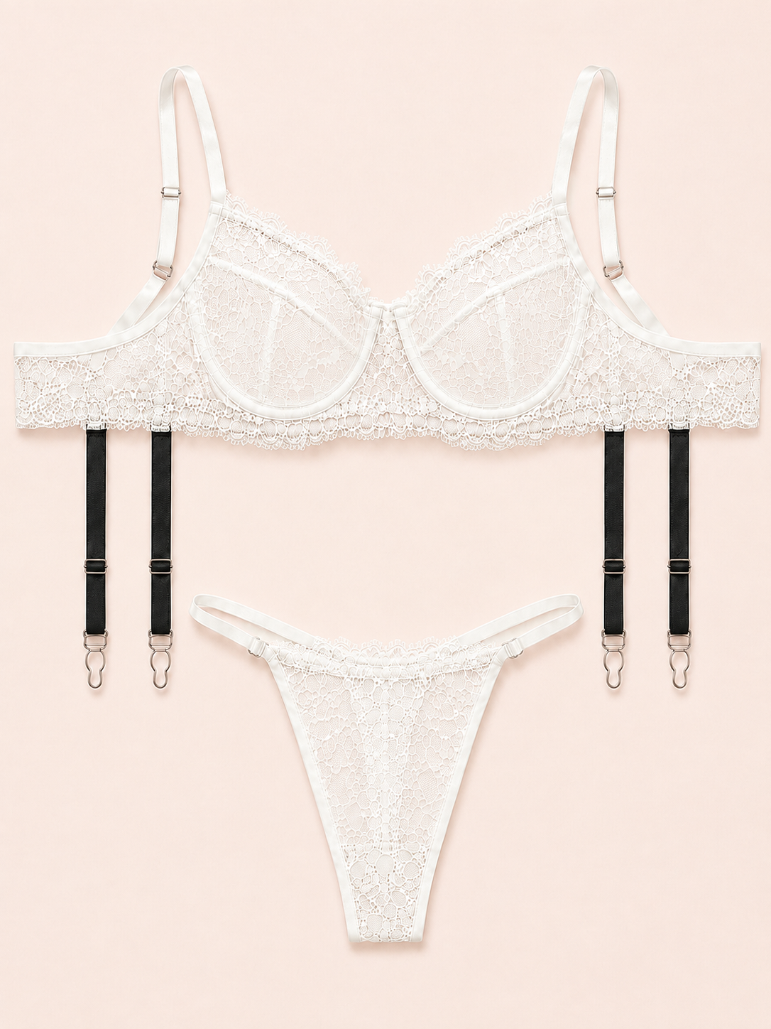 Ensemble KLYSEE Blanc