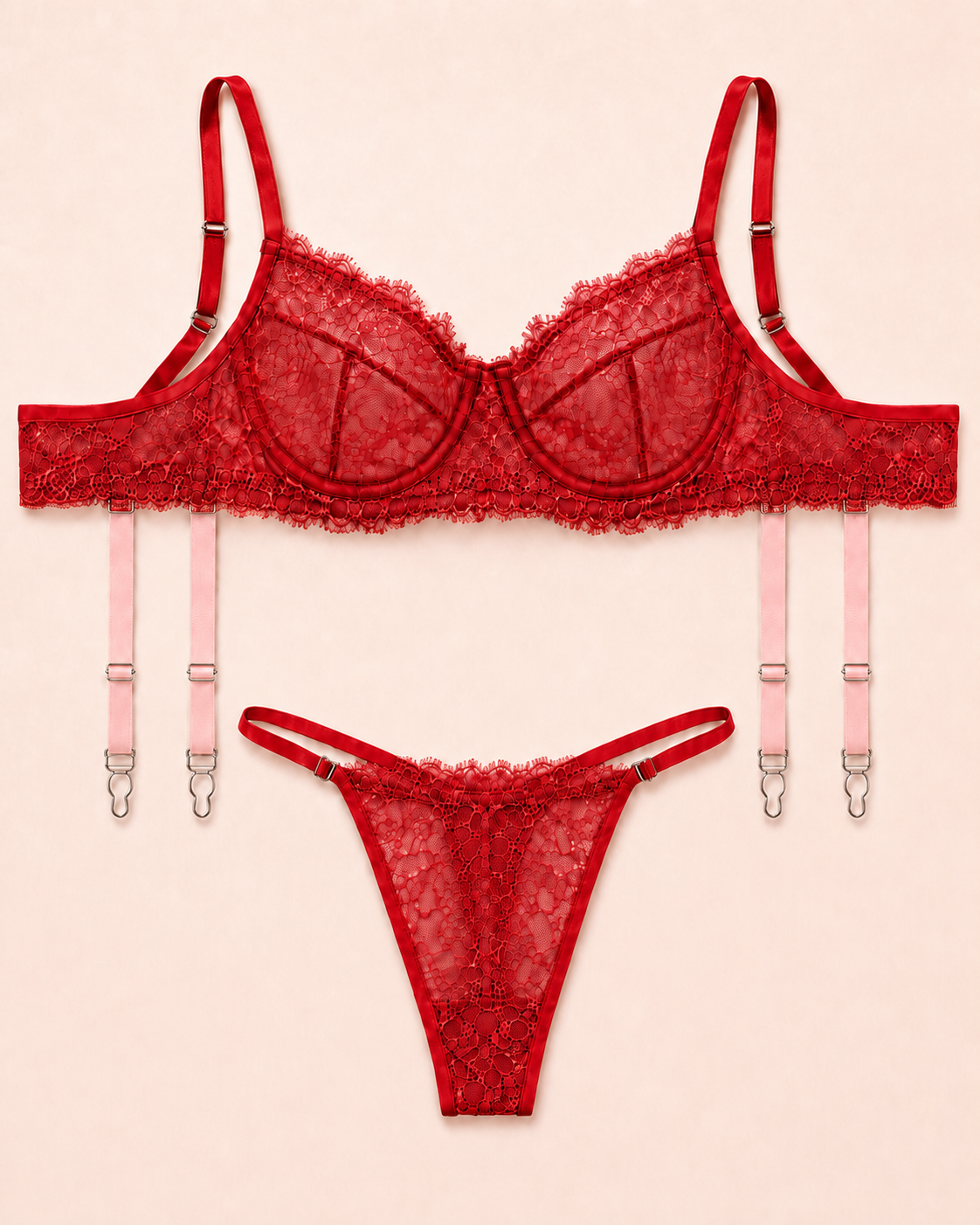 Ensemble KLYSEE Rouge